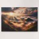 Suche nach landschaftliche landschaft puzzle Sonnenuntergang