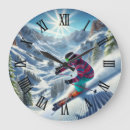 Suche nach skifahrer wanduhren Snowboard