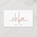 Suche nach der chic visitenkarten Customer