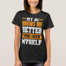 Suche nach künstliche intelligenz tshirts Maschine