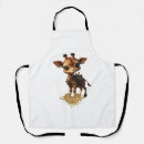 Suche nach giraffen cartoon schürzen Niedliche giraffe