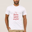 Suche nach vorschlagen tshirts Verlobung
