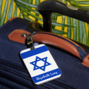 Suche nach israel gepäckanhänger Blau