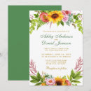 Suche nach vintage sonnenblume einladungen Sommerhochzeit
