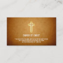 Suche nach religiöses kreuz visitenkarten Christlich