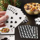 Suche nach schwanz spielkarten Schwarz weiß