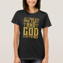 Suche nach gott vater tshirts Prüfung