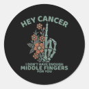 Suche nach der mittelfinger aufkleber Brustkrebs