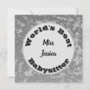 Suche nach babysitter postkarten Tagesbetreuer