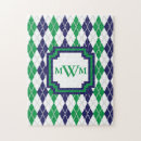 Suche nach golf spielen puzzle Monogramm