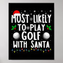 Suche nach golf weihnachten poster Festlich