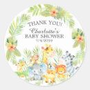 Suche nach zootiere aufkleber Babyparty