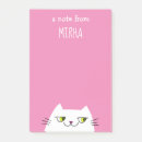 Suche nach niedliche katzen post it Girl