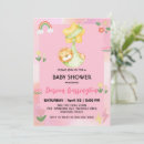 Suche nach niedliche löwen einladungen Babyparty