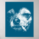 Suche nach zigarette poster Hund raucht zigarette