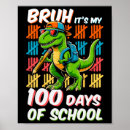 Suche nach dinosaurier kinder poster 100 tage lehrer
