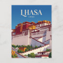 Suche nach potala palast postkarten Reise