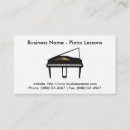 Suche nach klavierstunden visitenkarten Lektionen