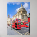 Suche nach roter bus poster London