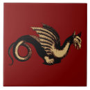 Suche nach blauer drache fliesen Vintag