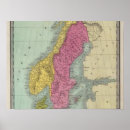 Suche nach schweden karte poster Skandinavien