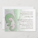 Suche nach fleur de lis einladungen Grün