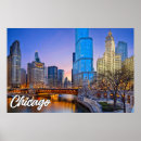 Suche nach chicago fluss poster Illinois