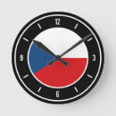 Suche nach tschechische republik wanduhren Flagge