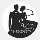 Suche nach unser hochzeitstag aufkleber Schwarz