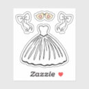 Suche nach brautkleid aufkleber Brautparty