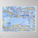 Suche nach west indies poster Map