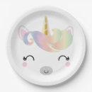 Suche nach regenbogen einhorn teller Pastell