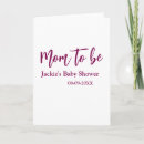 Suche nach rosa babyparty karten Werdende mutter