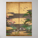 Suche nach vogel und blumen poster Baum