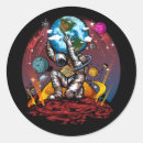 Suche nach mann im mond aufkleber Astronaut