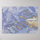 Suche nach feuer eis poster Blau