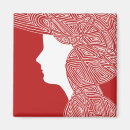 Suche nach jugendstil magnete Frau