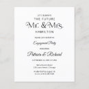 Suche nach mr mrs einladungen Modern