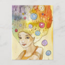 Suche nach abstraktes gesicht postkarten Augen