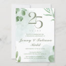 Suche nach 25 hochzeitstag einladungen Aquarell