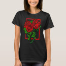 Suche nach rote rose tshirts Elegant