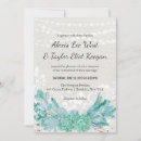 Suche nach aquamarine hochzeit einladungen Blau