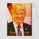 Suche nach donald trump für präsidenten postkarten Politik