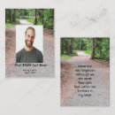 Suche nach gedenken visitenkarten Beileid