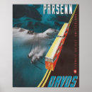 Suche nach davos poster Vintag
