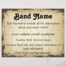 Suche nach band flyer Werbung