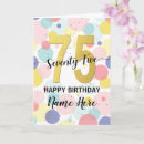 Suche nach 75 geburtstag karten Elegant