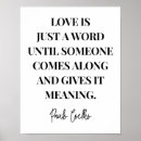 Suche nach wörter liebe poster Wort