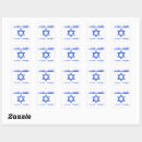 Suche nach jüdische flagge aufkleber Israeli