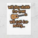 Suche nach lustige musik postkarten Ukulele